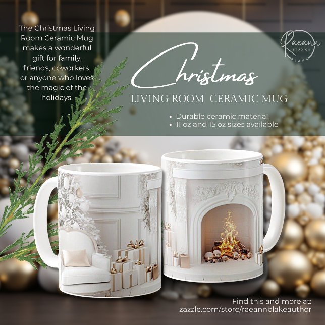 Mug Salon de Noël Musique en céramique (Créateur téléchargé)