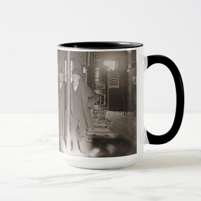 Mug Saloon Bar Interior Men Man Cave 1890's Photo pub (Droite)
