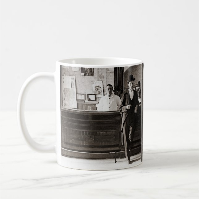 Mug Saloon Bar Interior Men Man Cave 1890's Photo pub (Gauche)