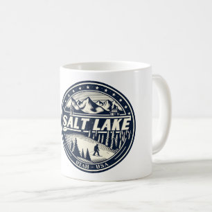 Mug Salt Lake City Stations de ski Utah cadeaux de ski