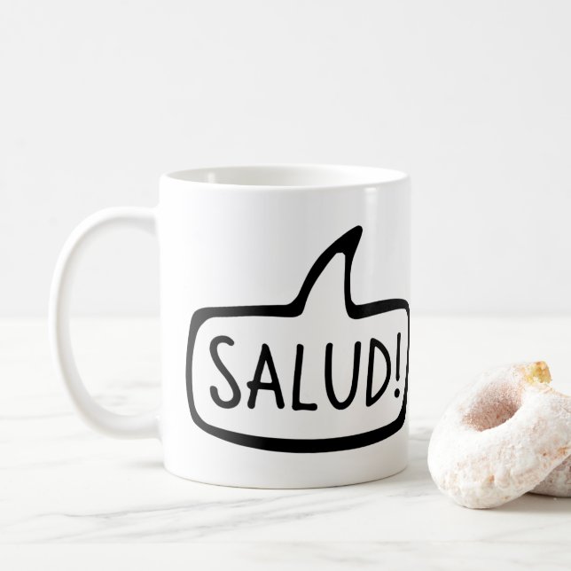 Mug Salud ! Bonjour, Bretagne, Brezhoneg (Avec donut)