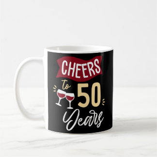 Mug Salue À 50 Ans De Mariage Ou D'Amitié
