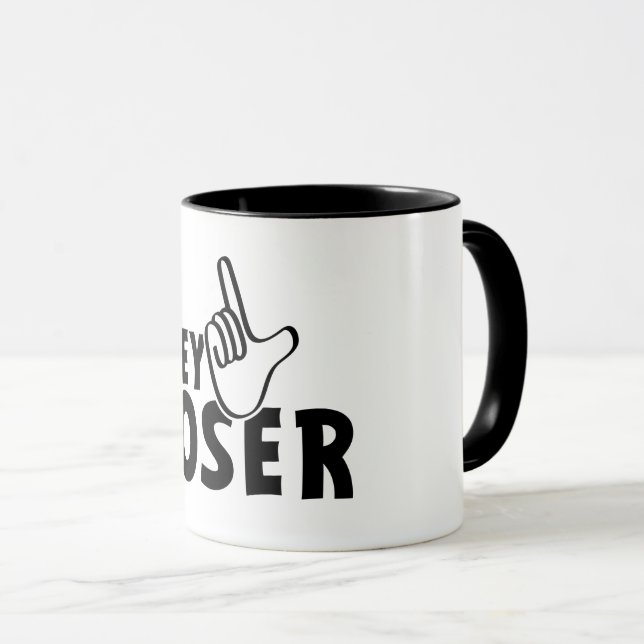 Mug Salut, loser. les losers, les mous, les nobles, le (Devant droit)