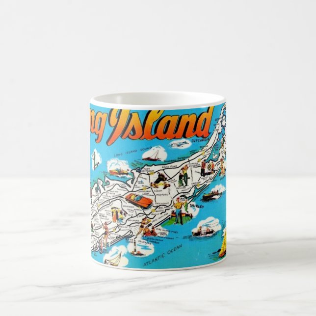 Mug Salutation de Long Island, NY (Centre)