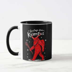 Mug Salutation de Noël de Krampus Xmas