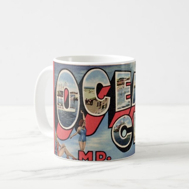 Mug Salutation Ocean City MD (Devant gauche)