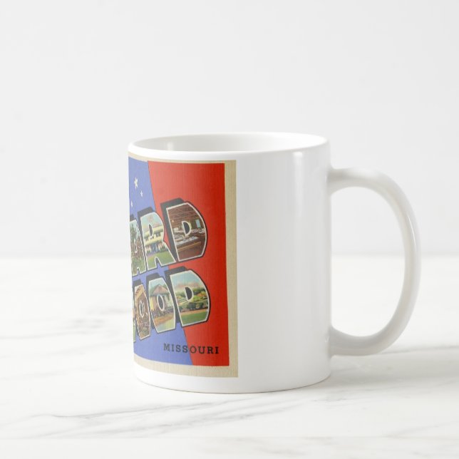 Mug Salutations de bois Missouri de Léonard de fort (Droite)