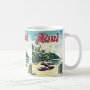 Mug Salutations De Maui, Hawaii
