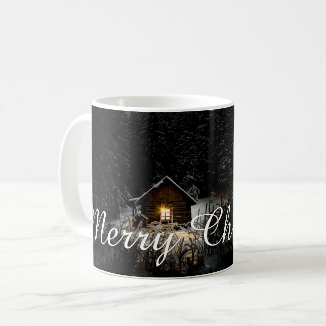Mug Salutations de Noël avec Witch House (Devant gauche)