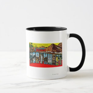 Mug Salutations du nord-ouest pittoresque