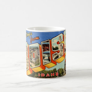 Mug Salutations Rétro de Boise