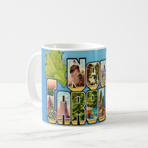 Mug Salutations Vintage de Caroline du Nord