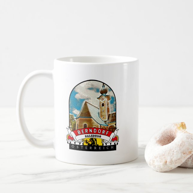 Mug Salzbourg Berndorf Autriche (Avec donut)