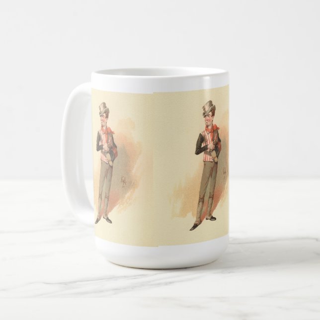 Mug Sam Weller par Kyd de Dickens The Pickwick Papers (Devant gauche)