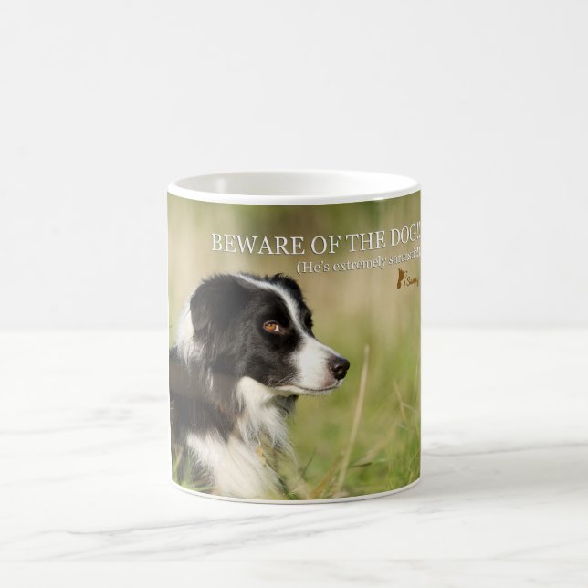 Mug Sammy border collie sarcastique (Centre)