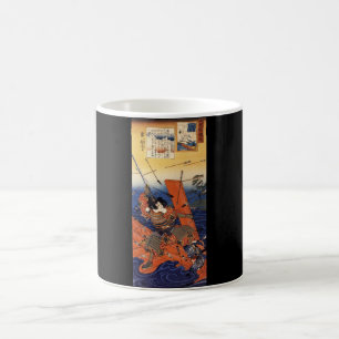 Mug Samouraïs à la guerre, circa 1800's