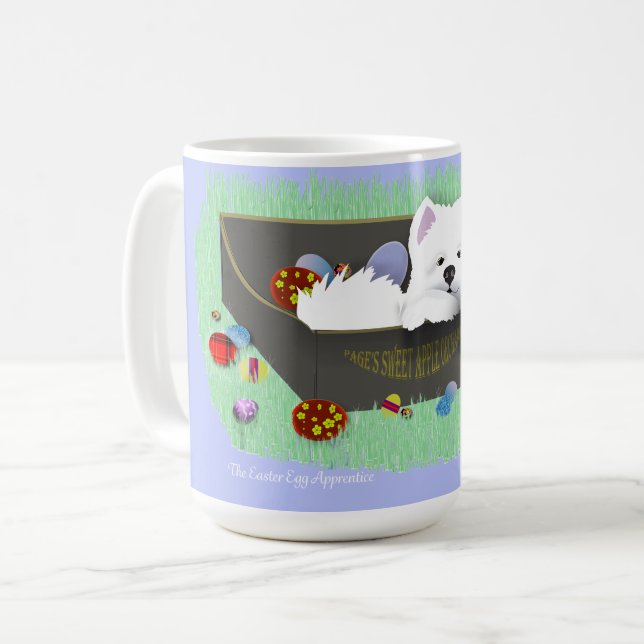 Mug SamPup classique à la confiture L'apprenti-oeuf de (Devant gauche)