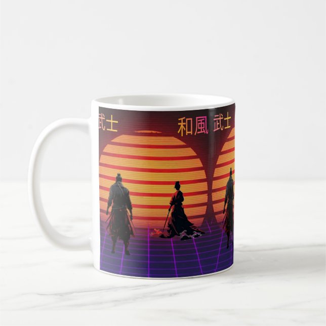 Mug Samurai Japanese style  (Left)