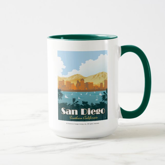 Mug San Diego, CA (Droite)