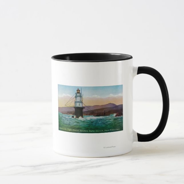 Mug San Francisco, CA Mile Rock Light House (Droite)