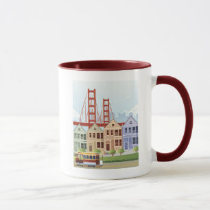 Mug San Francisco   les dames peintes