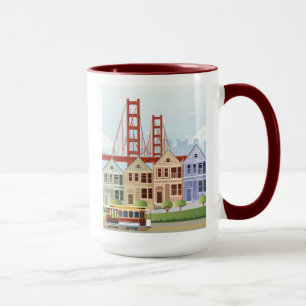 Mug San Francisco   les dames peintes