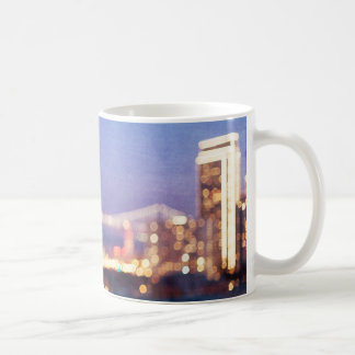 Mug San Francisco Skyline Bokeh éclaire la musique