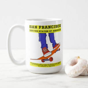 Mug San Francisco, USA Patinage