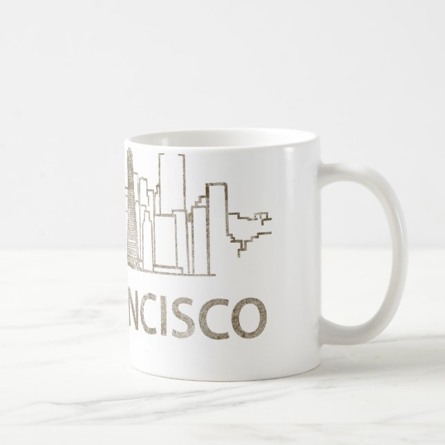Mug San Francisco vintage (Droite)