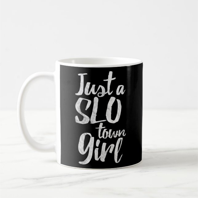 Mug San Luis Obispo California Juste Une Ville De Slo (Gauche)