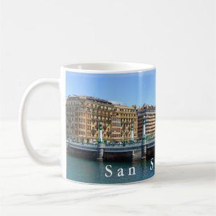 Mug San SebastiAn-Donostia. Puente Del Kursaal.