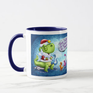 Mug SAN T-REX est COMIN' to TOWN par Jeff Willis Art