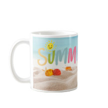 Sandy Beach Vibes d'été Mug!