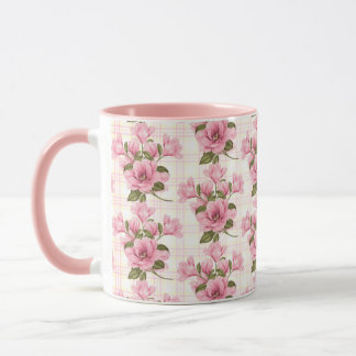 Mug Sangria Lemonaide Punch Plaid