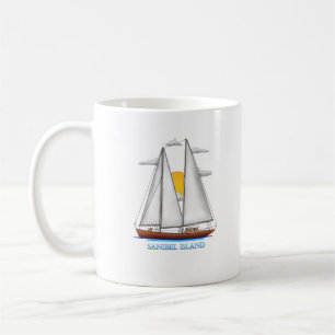 Mug Sanibel Island Côtier Nautique Voilier