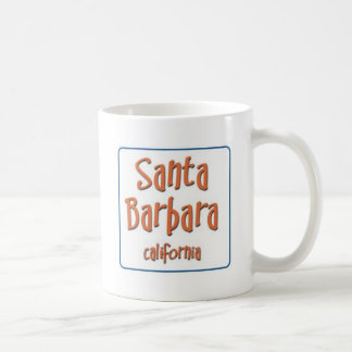 Mug Santa Barbara la Californie BlueBox