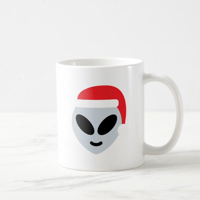 Mug santa claus alien emoji (Droite)