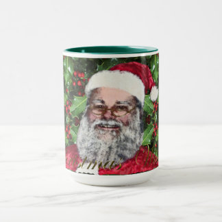 Mug Santa Claus & Holly Noël Conception II