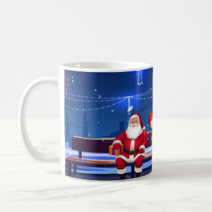 Mug Santa Claus on Park