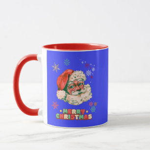 Mug Santa Clause vintage Joyeux Noël