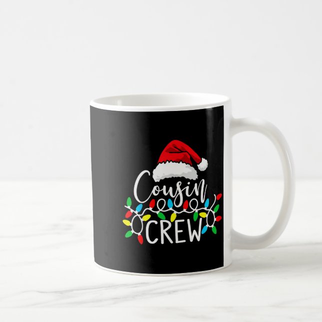 Mug Santa Cousin Crew Christmas Matching Pajamas For K (Droite)