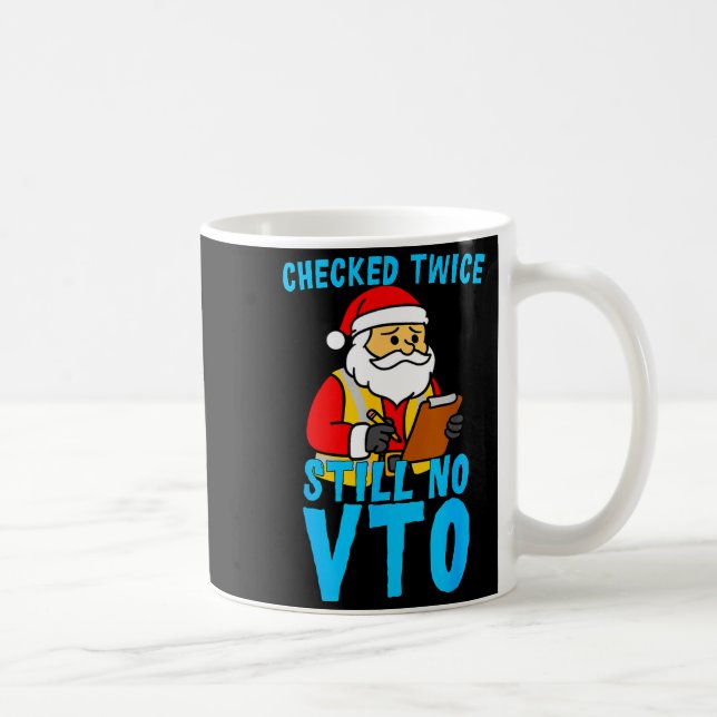 Mug Santa Coworker Christmas Swagazon Checked Twice St (Droite)