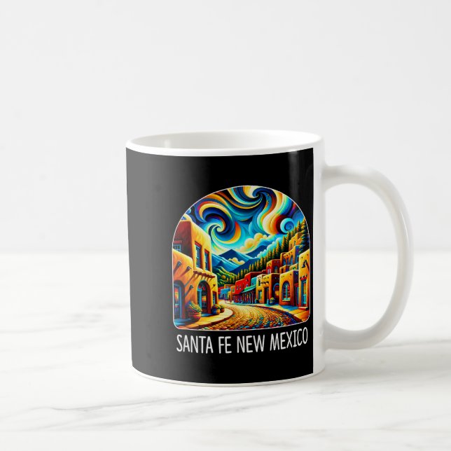 Mug Santa Fe New Mexico - Expressionism Art -  (Droite)
