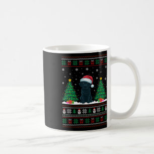 Mug Santa Hat Black Labrador Chien Xmas L'arbre s'illu