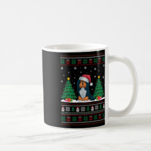 Mug Santa Hat Havanais Chien de Noël Lumières de l'arb