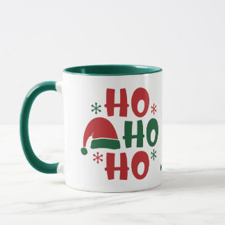 Mug Santa Hat Ho Ho Ho Noël