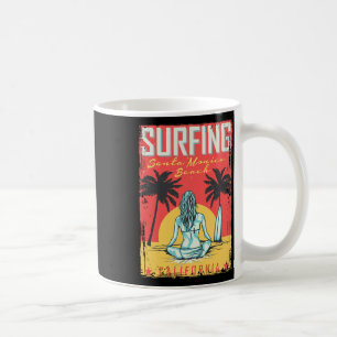 Mug Santa Monica Californie Plage Surf
