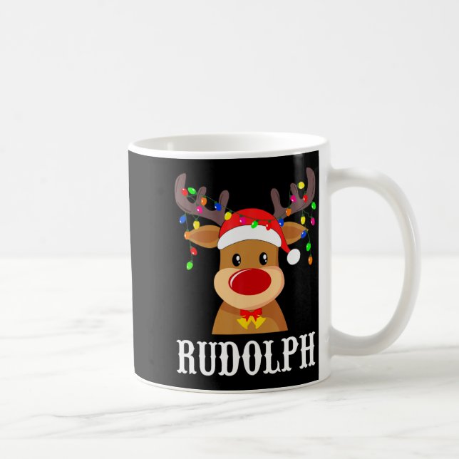 Mug Santa Reindeer Rudolph Xmas Group Costume  (Droite)