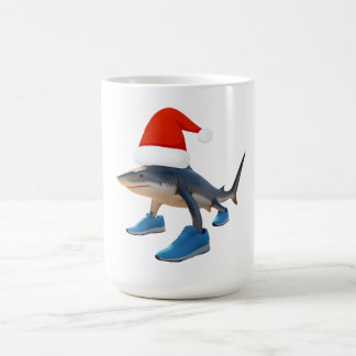 Mug Santa Tralalero Tralala –Shark in Santa Hat