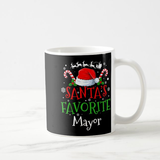 Mug Santa's Favorite Mayor Christmas Party  (Droite)